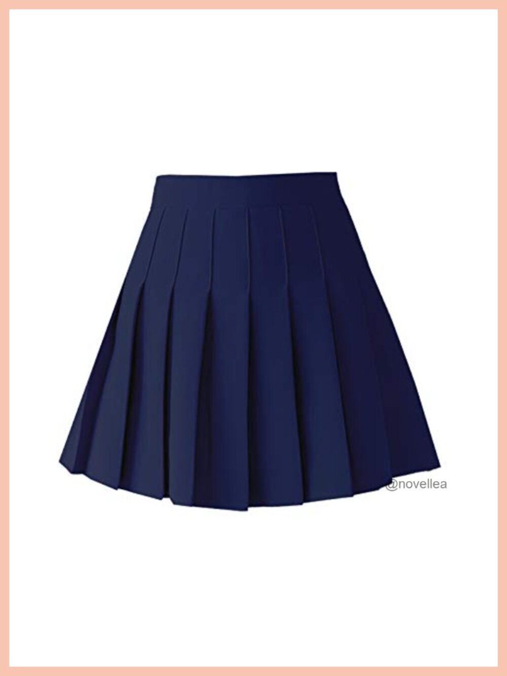 Women's High Waist Pleated Mini Skater Tennis Skirt with Lining Shorts